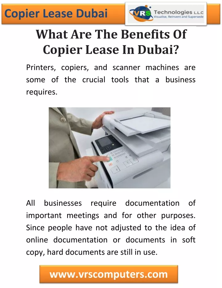 copier lease dubai what are the benefits