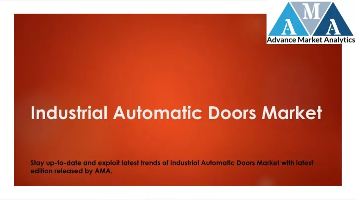 industrial automatic doors market