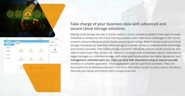 take charge of your business data with advanced