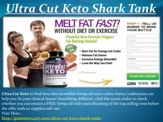 Ultra Cut Keto Shark Tank