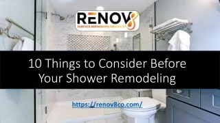 10 Things to Consider Before Your Shower Remodeling in Charlotte NC