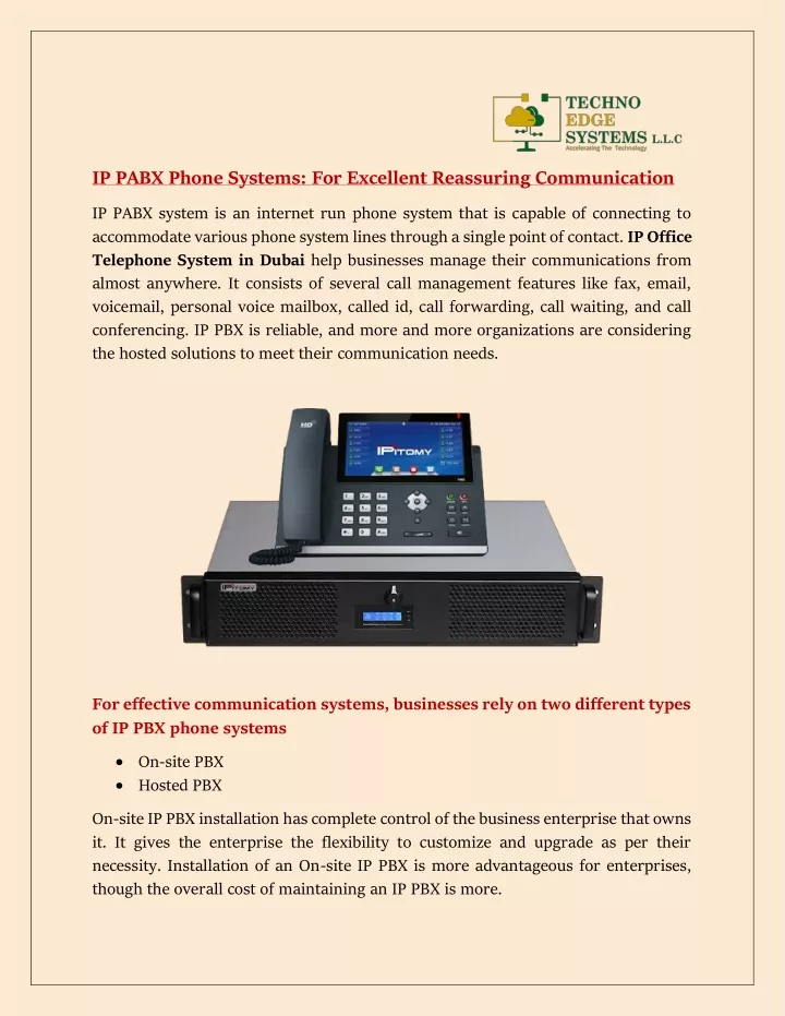 ip pabx phone systems for excellent reassuring