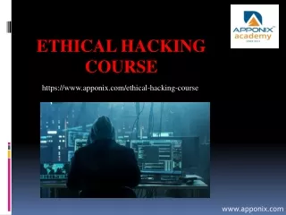 ethical hacking course