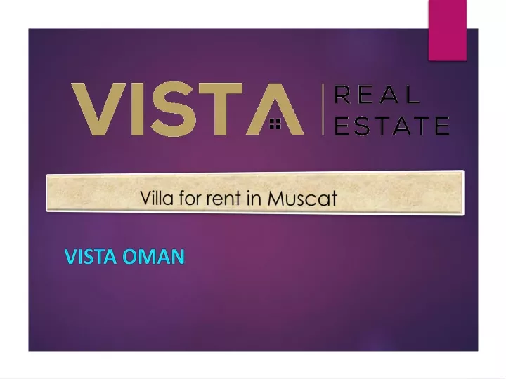 villa for rent in muscat