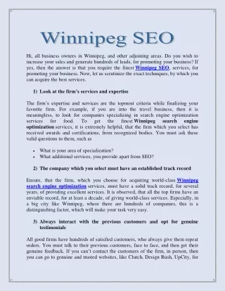 hi all business owners in winnipeg and other