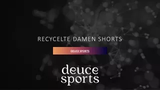 Recycelte Damen Shorts