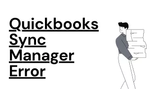 Quickbooks Sync Manager Error
