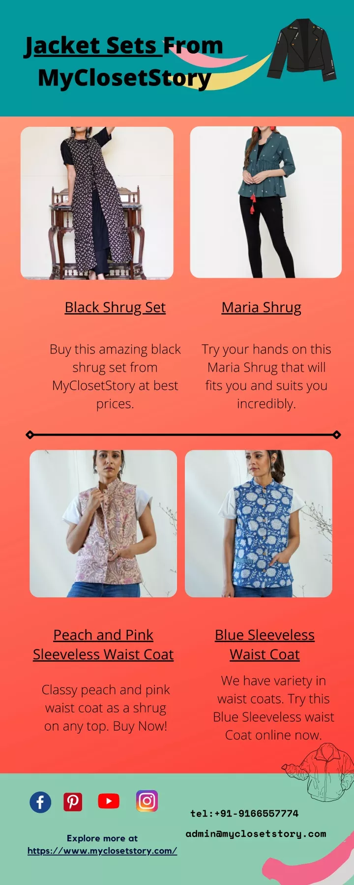 jacket sets from myclosetstory