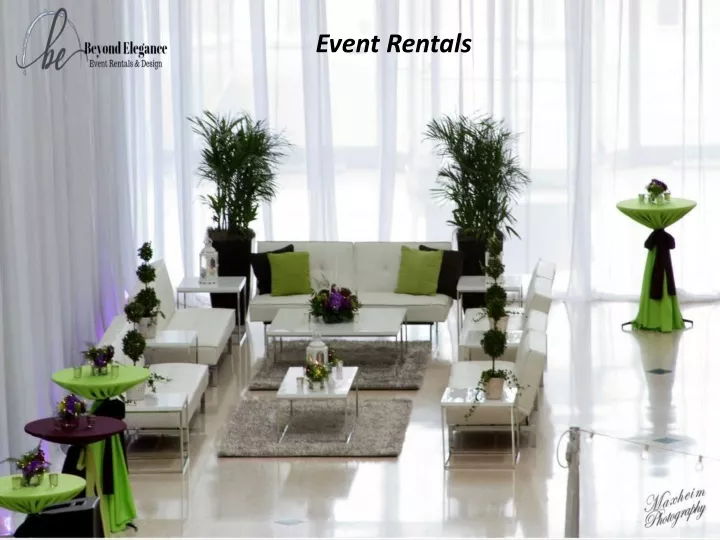 event rentals