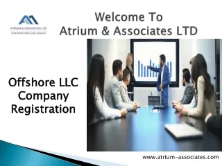 Offshore LLC Company Registration