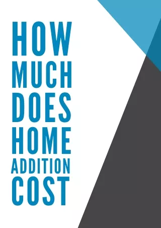 How Much Does Second-Floor Addition Cost In Toronto