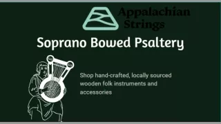Buy Soprano Bowed Psaltery