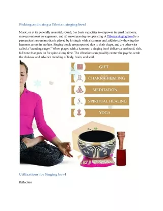 picking and using a tibetan singing bowl