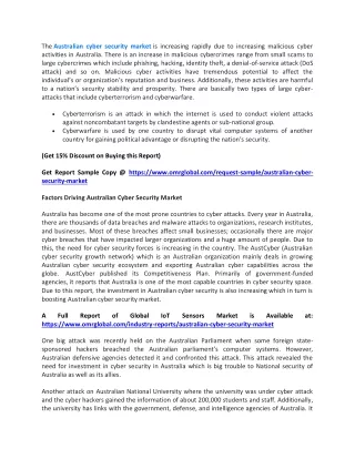 the australian cyber security market