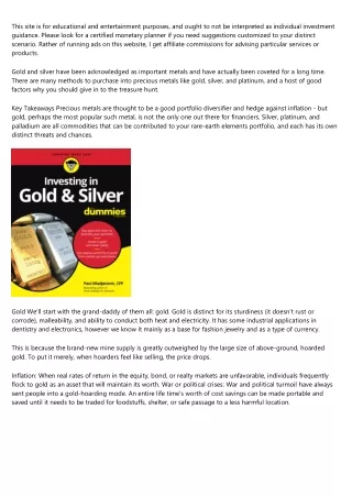 Deciding How Much To Invest In Gold Or Silver - Goldcore