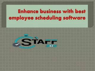 enhance business with best employee scheduling software