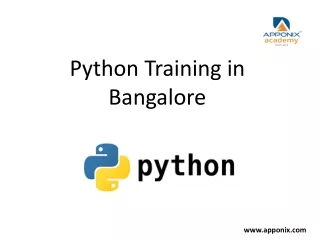 Python Training in Bangalore