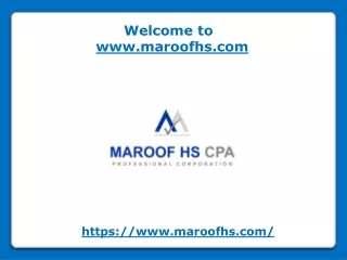 welcome to www maroofhs com