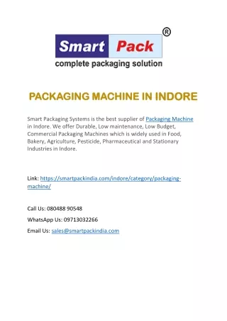 PACKAGING MACHINE IN INDORE-converted