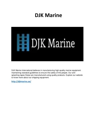 djk marine