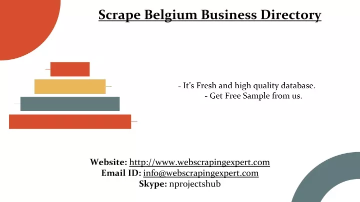 it s fresh and high quality database get free sample from us