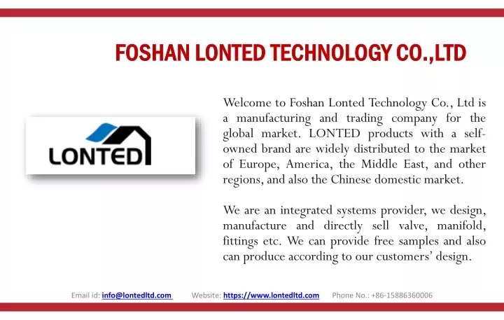 foshan lonted technology co ltd