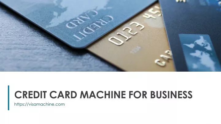 credit card machine for business