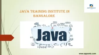 java training institute in bangalore