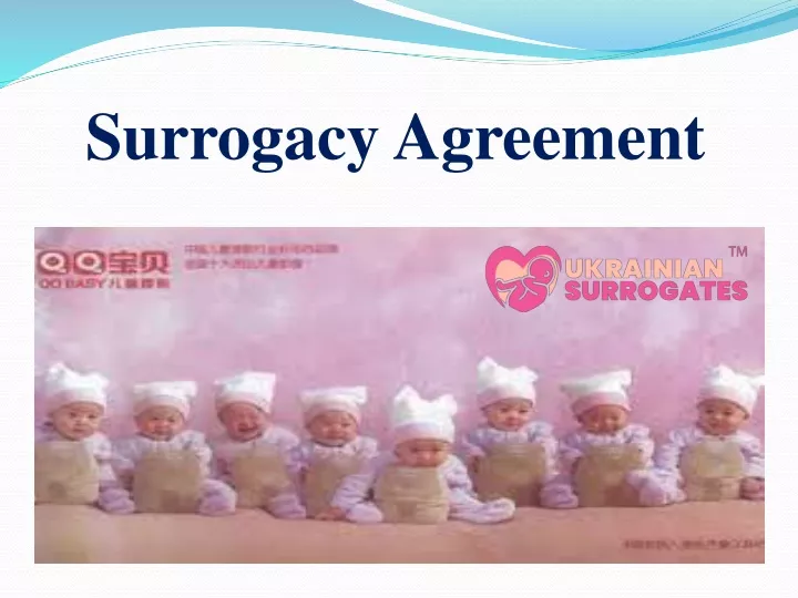 surrogacy agreement