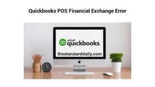 Quickbooks POS Financial Exchange Error