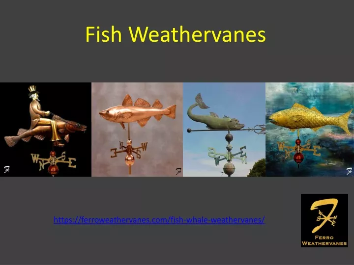 fish weathervanes