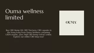 Ouma wellness limited PPT