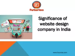 Significance of website design company in India