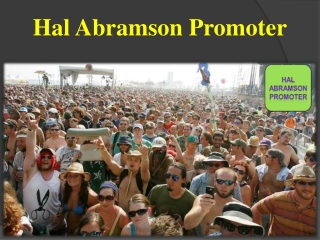 hal abramson promoter