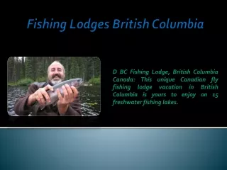 fishing lodges british columbia