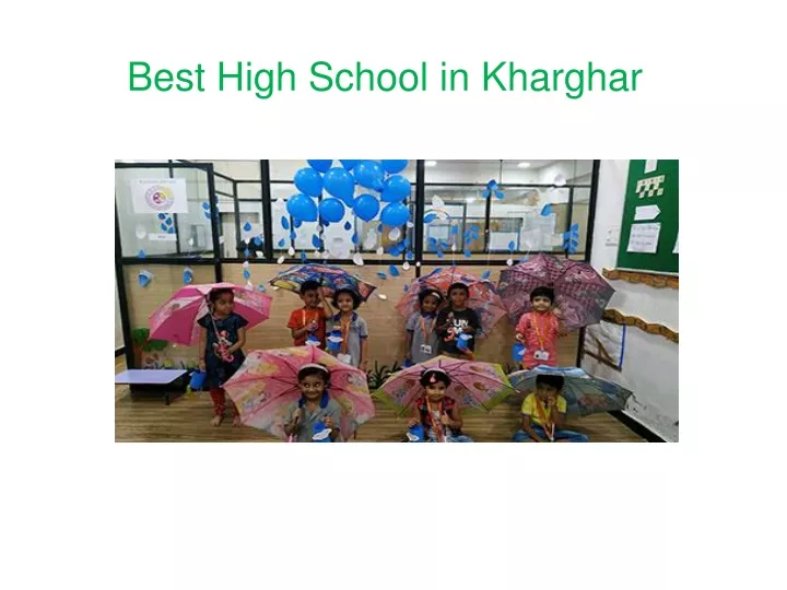 best high school in kharghar