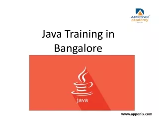 java training in bangalore
