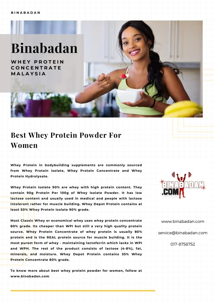 PPT - Best Whey Protein Powder For Women PowerPoint Presentation, free ...