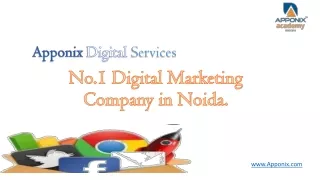 No.1 Digital Marketing Company in Noida.