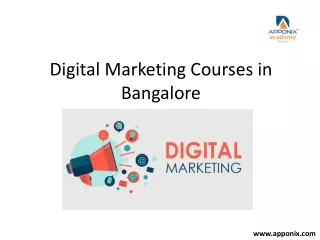digital marketing courses in bangalore