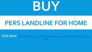 BUY PERS Landline for Home