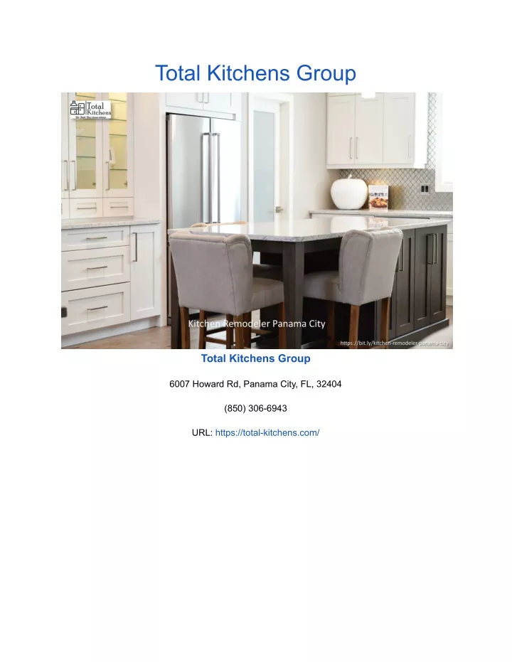 total kitchens group