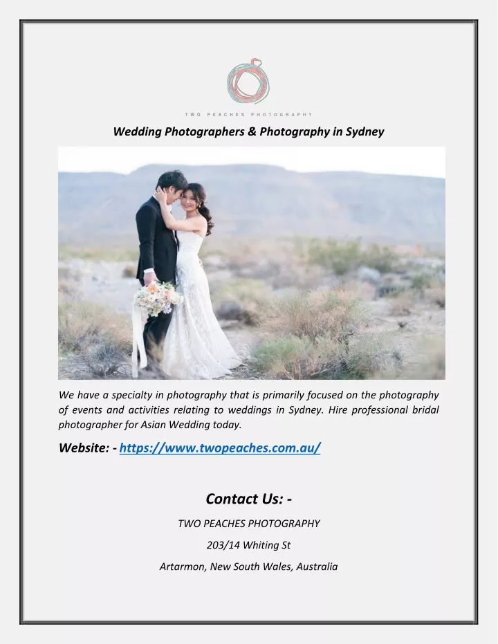 wedding photographers photography in sydney