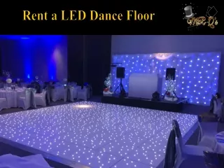 Rent a LED Dance Floor