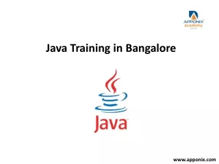 java training in bangalore