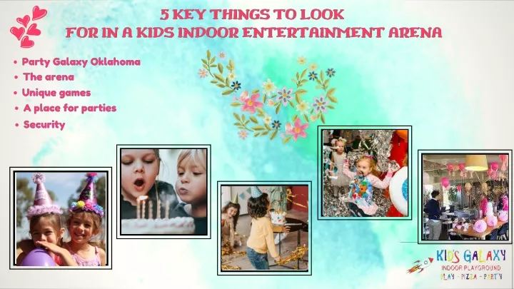 5 key things to look 5 key things to look