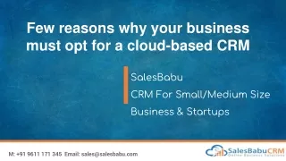 few reasons why your business must