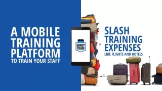 a mobile training platform to train your staff
