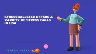 Stressballs360 Offers A Variety Of Stress Balls In USA