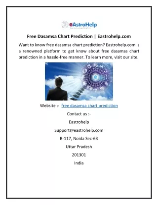 free dasamsa chart prediction eastrohelp com